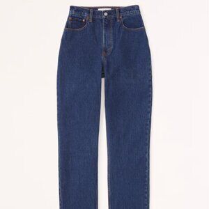 Abercrombie & Fitch The ‘90 Straight Ultra High Rise Curve Love NWOT